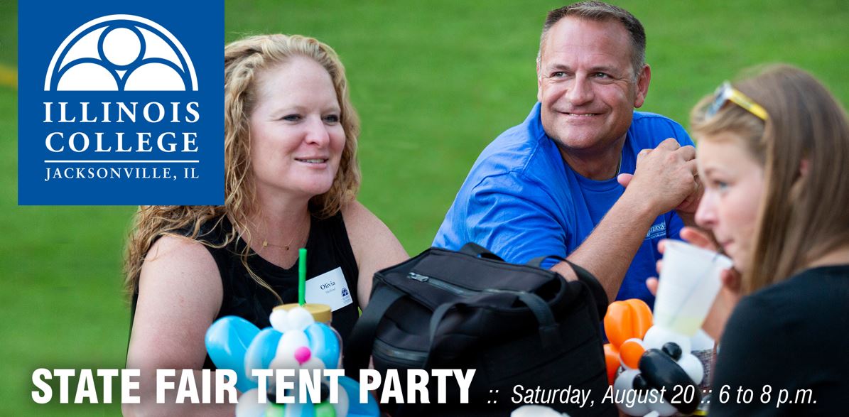 Illinois State Fair Tent Party Illinois College